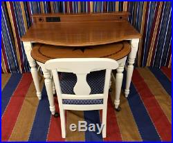 Disney's Yacht Club Resort Nautical Theme Game Table & Chair WDW Guest Room Prop