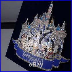 Disney trading pins Disneyland 60th Diamond Celebration Super Jumbo WDI 110781