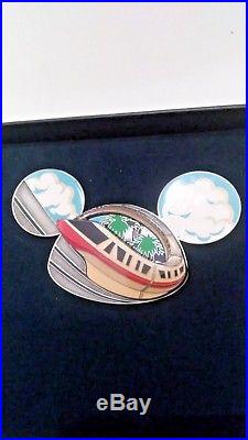 Disney world Celebrating Fifty Years Monorail Ear Hat Jumbo Pin LE 750