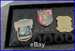 Disneyland 50th Fantasyland Exclusive Box Pin Collection Disney Catalog Set New