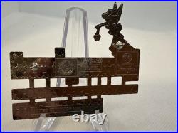 Disneyland 60th Anniversary Jumbo Pin LE 1000 Parks & Hotels Sign with Lithograph