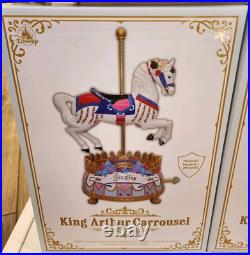 Disneyland 70th Anniversary King Arthur Carrousel Musical Figurine New 2025 Disneyland 70th Anniversary King Arthur Carrousel Musical Figurine New 2025