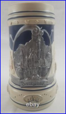 Disneyland Beer Stein Embossed Mug Authentic Original Disney Theme Parks