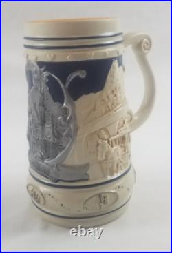 Disneyland Beer Stein Embossed Mug Authentic Original Disney Theme Parks