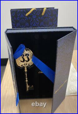 Disneyland Club 33 Metal Key Ornament NIB New exclusive