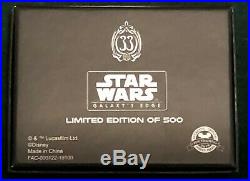 Disneyland Club 33 Star Wars Galaxy's Edge Grand Opening Pin Ltd Ed 500 NIB
