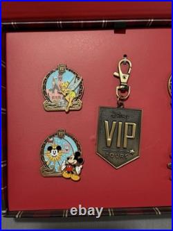 Disneyland DLR VIP Tours Pin Set New EXCLUSIVE only to VIP tours