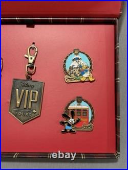 Disneyland DLR VIP Tours Pin Set New EXCLUSIVE only to VIP tours