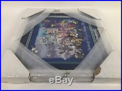 Disneyland Diamond Celebration Event 60th Sixty Years of Magic Framed Pin Set