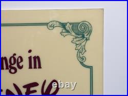 Disneyland Disney Dollars Program Vintage 1998 Theme Park Sign Mickey Mouse