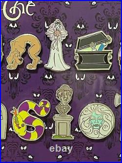 Disneyland Haunted Mansion O'Pin House Framed Pin Set (Monty Maldovan)
