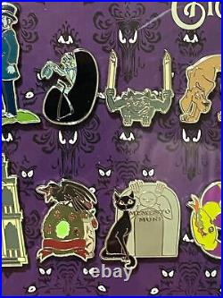 Disneyland Haunted Mansion O'Pin House Framed Pin Set (Monty Maldovan)