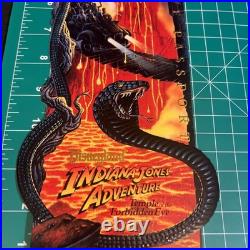 Disneyland Indiana Jones Temple Of The Forbidden Eye Commemorative Ticket New