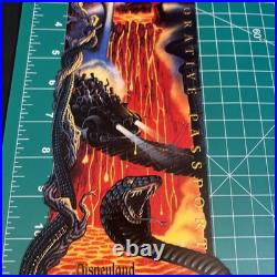 Disneyland Indiana Jones Temple Of The Forbidden Eye Commemorative Ticket New