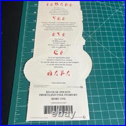 Disneyland Indiana Jones Temple Of The Forbidden Eye Commemorative Ticket New