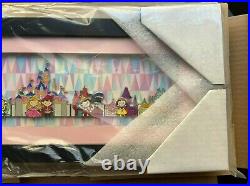 Disneyland Its a Small World Fantasyland 7 Pin Set LE 250 Framed COA Limited Ed