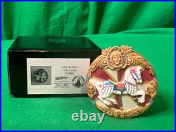 Disneyland KING ARTHUR CARROUSEL Pokitpal Trinket Box OLSZEWSKI Theme Park Gift
