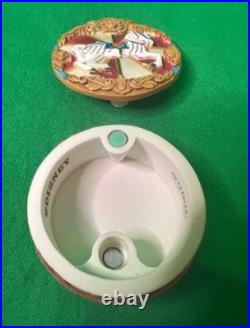 Disneyland KING ARTHUR CARROUSEL Pokitpal Trinket Box OLSZEWSKI Theme Park Gift