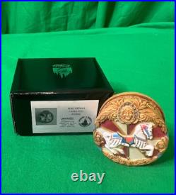 Disneyland KING ARTHUR CARROUSEL Pokitpal Trinket Box OLSZEWSKI Theme Park Gift