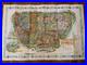 Disneyland Large Color Map 1962 Walt Disney 30 x 45 Theme Park