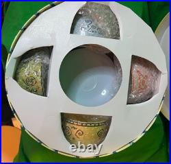 Disneyland MAD TEA PARTY SET 0f 4 50th Anniversary COA LE 1500 GIFT 4 CHRISTMAS