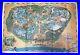 Disneyland Magic Kingdom Theme Park Wall Map Tour POSTER 1968 1960s