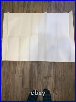 Disneyland Map Poster 1978 Vintage Walt Disney Productions Theme Park Big Thunde