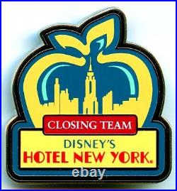 Disneyland Paris Cast Member Hotel New York Closing Team Pin