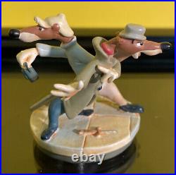 Disneyland Park The Adventures Of Ichabod & Mr Toad Pewter Miniature Set