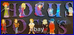 Disneyland Parks Limited Release Hocus Pocus Complete Letter Set