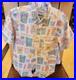 Disneyland RSVLTS Theme Park Characters Button Up Shirt MEDIUM New 2026 Disney