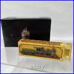Disneyland Railroad Signed Olszewski PokitPals Pill Box with Original Box 3x1