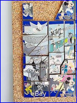 Disneyland Resort Diamond 60 Anniversary Mystery Puzzle Pin Set Limited Edition