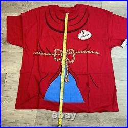 Disneyland Resort Red Mickey Mouse Costume T Shirt Adult 2XL New With Tags