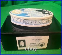 Disneyland SLEEPING BEAUTY CASTLE Collection 50th ANNIVERSARY Trinket Boxes WOW
