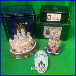 Disneyland SLEEPING BEAUTY CASTLE Collection 50th ANNIVERSARY Trinket Boxes WOW