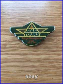 Disneyland Star Tours 1989 Commemorative Pin Disney Theme Park Vintage Used