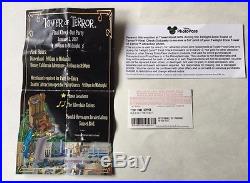 Disneyland Tower Of Terror Commemorative Key Limited Edition Plus Extras
