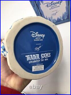 Disneyland Trader Sams 65th Anniversary Abominable Snowman Matterhorn Tiki Mug
