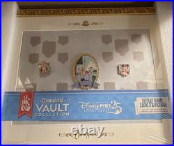 Disneyland Vault Collection Limited Edition 25 Pin Set Display Frame Minnie 2025