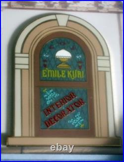 Disneyland Windows on Main Street USA 2005 Framed 7-pin Limited Edition of 250