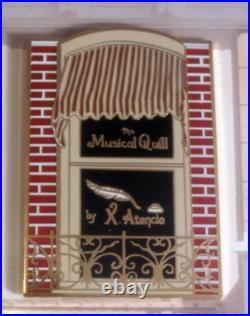 Disneyland Windows on Main Street USA 2005 Framed 7-pin Limited Edition of 250