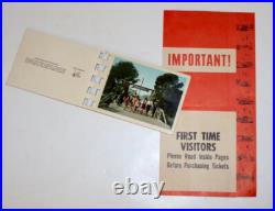 Disneyland vintage theme park ephemera souvenir lot set HI-LITES photo book