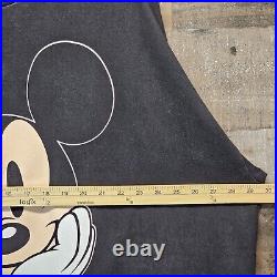 Distressed Vintage 90s Disney Mickey Mouse ASAP T-Shirt Single Stitch 3XL Boxy