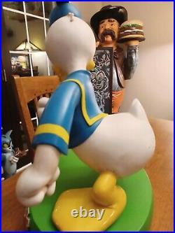 Donald Duck Statue With Stand Only Was Available At Disney Park 20.5 inches tall