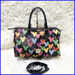 Dooney & Bourke bag Disney theme park limited Mickey balloon pattern Black