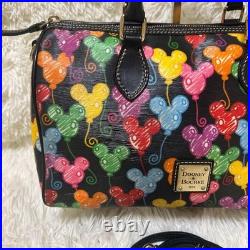 Dooney & Bourke bag Disney theme park limited Mickey balloon pattern Black