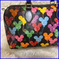 Dooney & Bourke bag Disney theme park limited Mickey balloon pattern Black