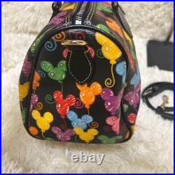 Dooney & Bourke bag Disney theme park limited Mickey balloon pattern Black