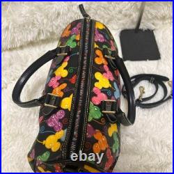 Dooney & Bourke bag Disney theme park limited Mickey balloon pattern Black